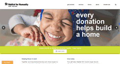 Desktop Screenshot of habitatskc.org