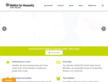 Tablet Screenshot of habitatskc.org